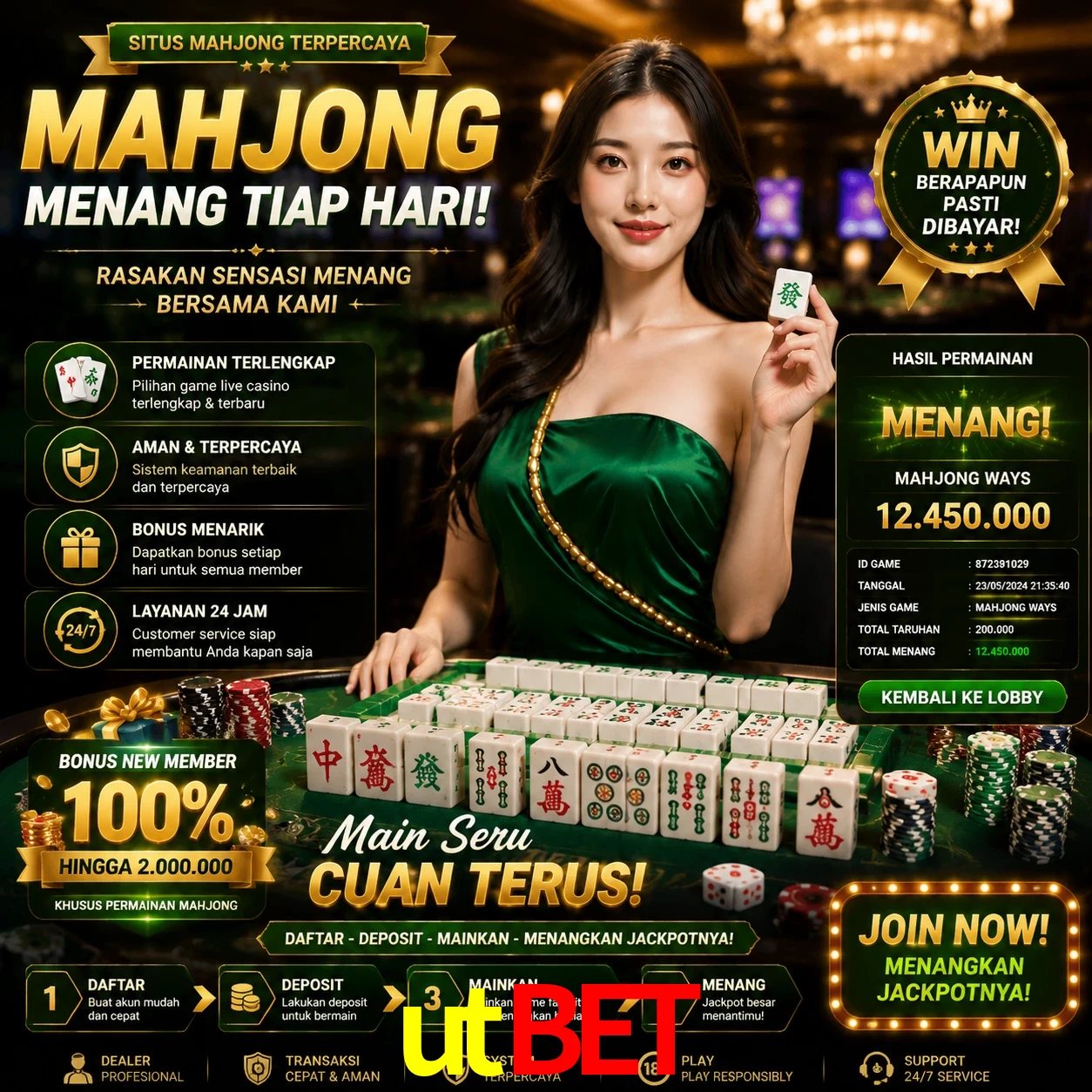 Cashback VIP utbet - reembolso semanal